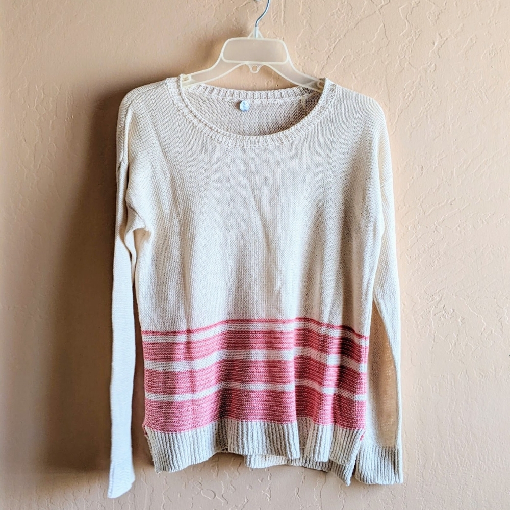 Margaret O' Leary Linen Beach Sweater